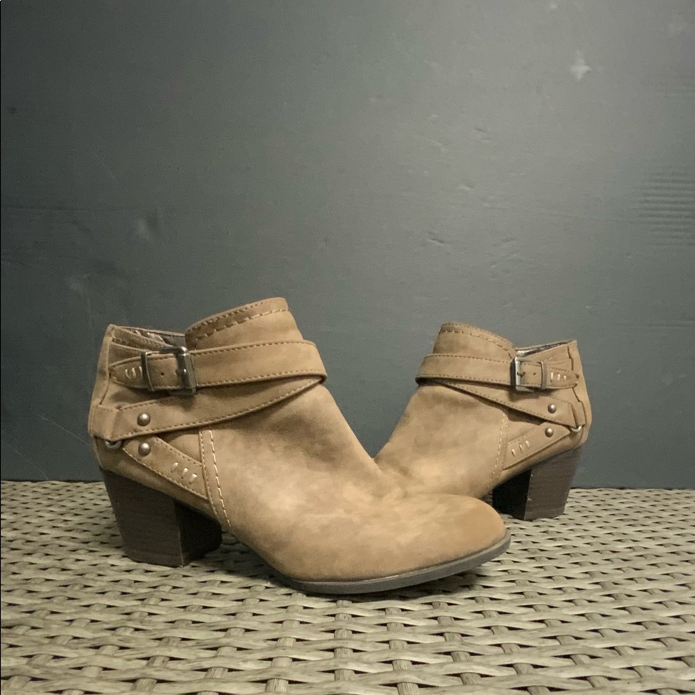 Brown Booties Sz. 8 1/2